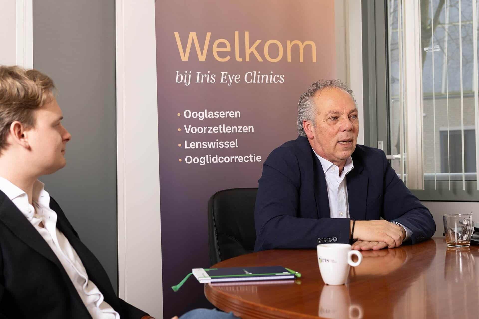 Peter Bouwels aan het woord Iris Eye Clinics