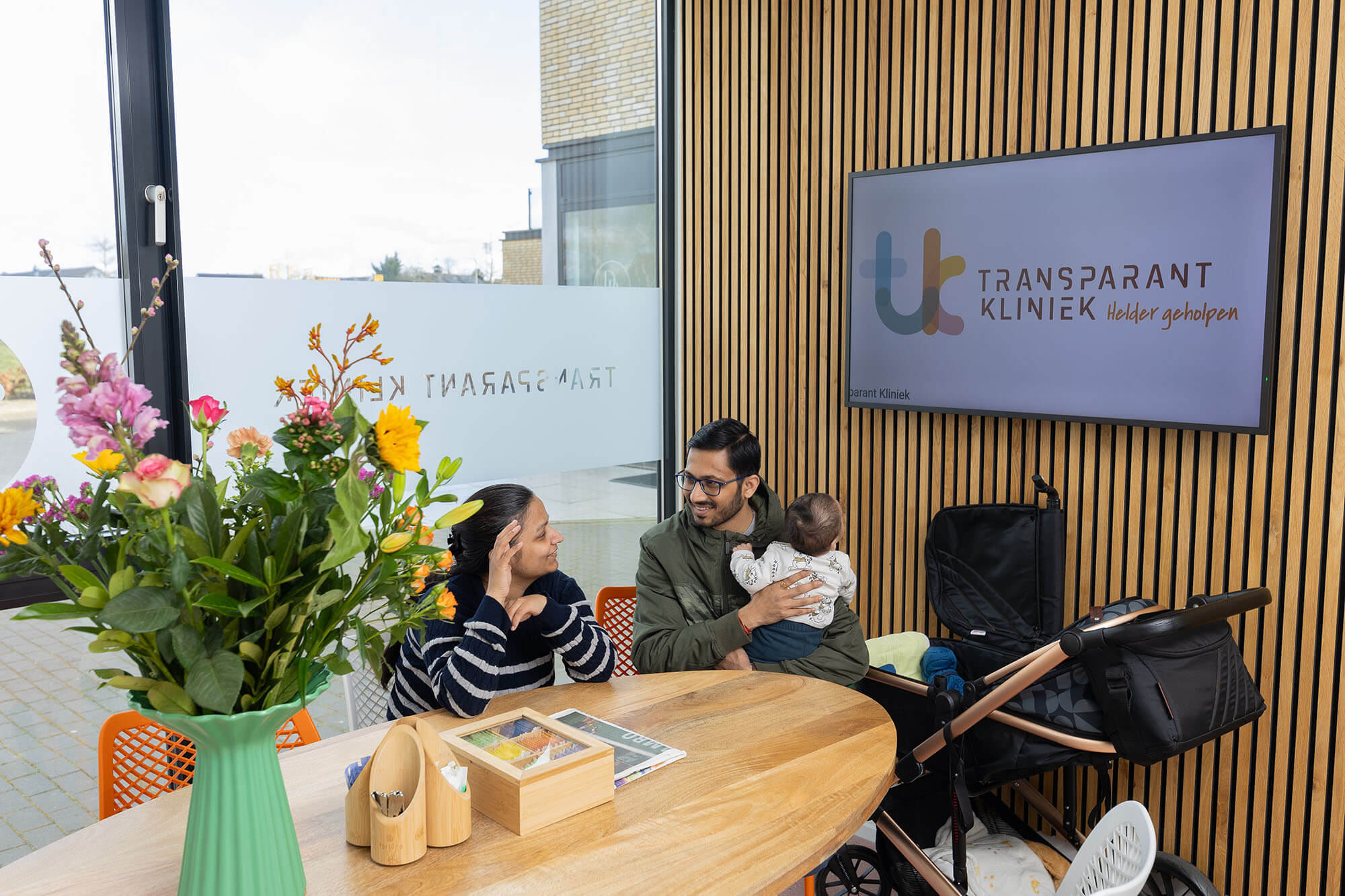 Transparant Kliniek wachtkamer